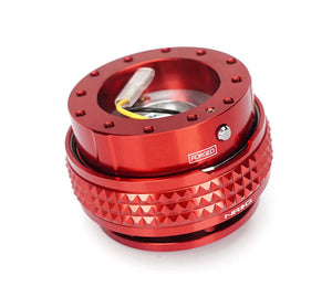 NRG SRK-210RD-RD SRK-210RD-RD Quick Release Kit - Pyramid Edition - Red Body /