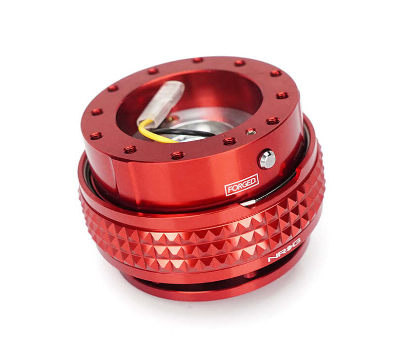 NRG SRK-210RD-RD SRK-210RD-RD Quick Release Kit - Pyramid Edition - Red Body /