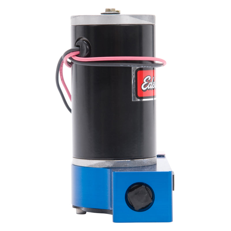 Edelbrock 182052 Fuel Pump Electric Quiet-Flo Carbureted 120GPH 3/8In In 3/8In Out 120 GPH Blue
