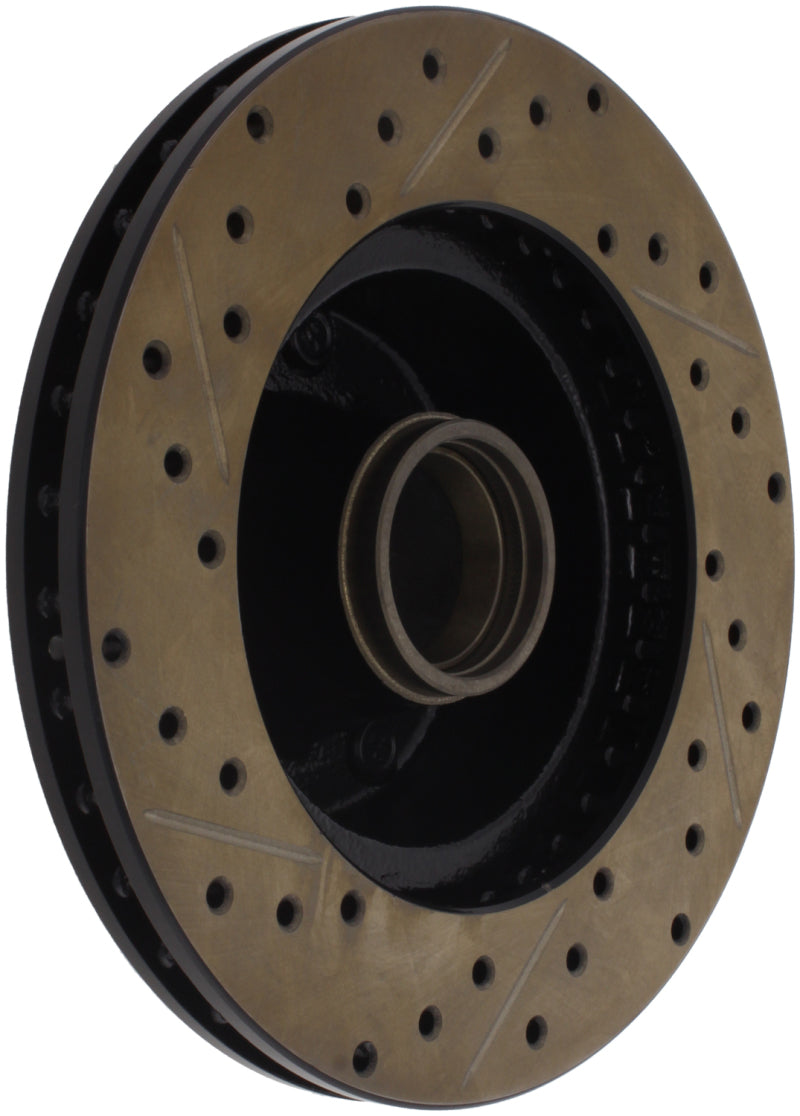 Stoptech 127.62000L Slotted & Drilled Sport Brake Rotor