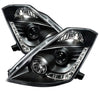 Spyder 5032225 fits Nissan 03-05 350Z Projector Headlights Xenon DRL Blk High H