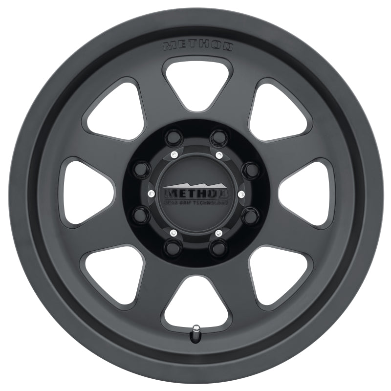 Method MR70179080512N MR701 17x9 -12mm Offset 8x6.5 130.81mm CB Matte Black Wheel