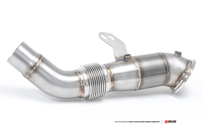 AMS AMS.38.05.0001-2 Performance 2020+ fits Toyota Supra A90 Street Downpipe w/GESI Catalytic Converter