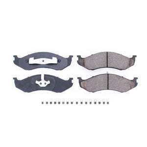 PowerStop fits Jeep Cherokee Front Z17 Evolution Ceramic Brake Pads w/Hardware