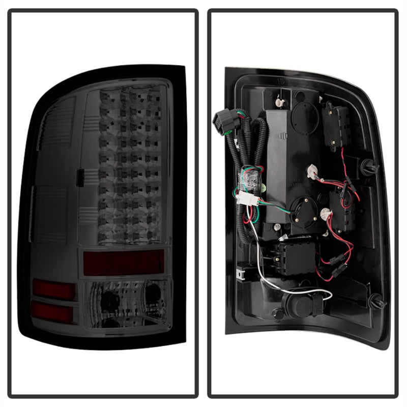 SPYDER 5014962 fits GMC Sierra (Not fit 3500 Dually 4 Rear Wheel)LED Tail Lights