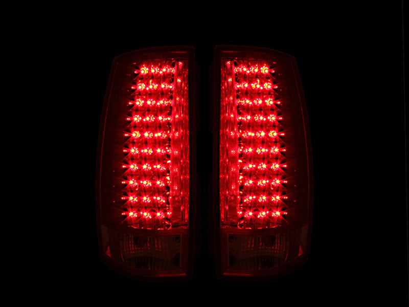 ANZO 311141 2014 fits Chevrolet 07-20 Suburban LED Taillights Red/Clear G4