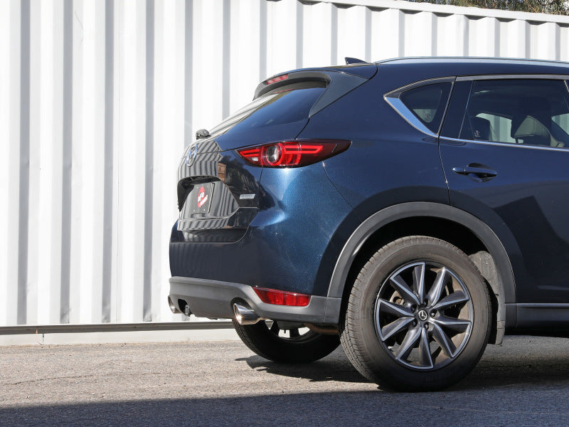 AFE 49-37021-P  17-21 fits Mazda CX-5 2.5L (t) 2.5in. SS Axle-Back Exhaust Syst