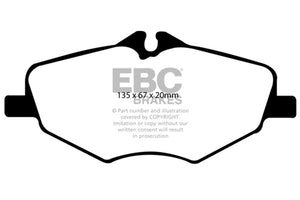 EBC UD987 06-09 fits Mercedes-Benz E320 3.0 TD Ultimax2 Front Brake Pads
