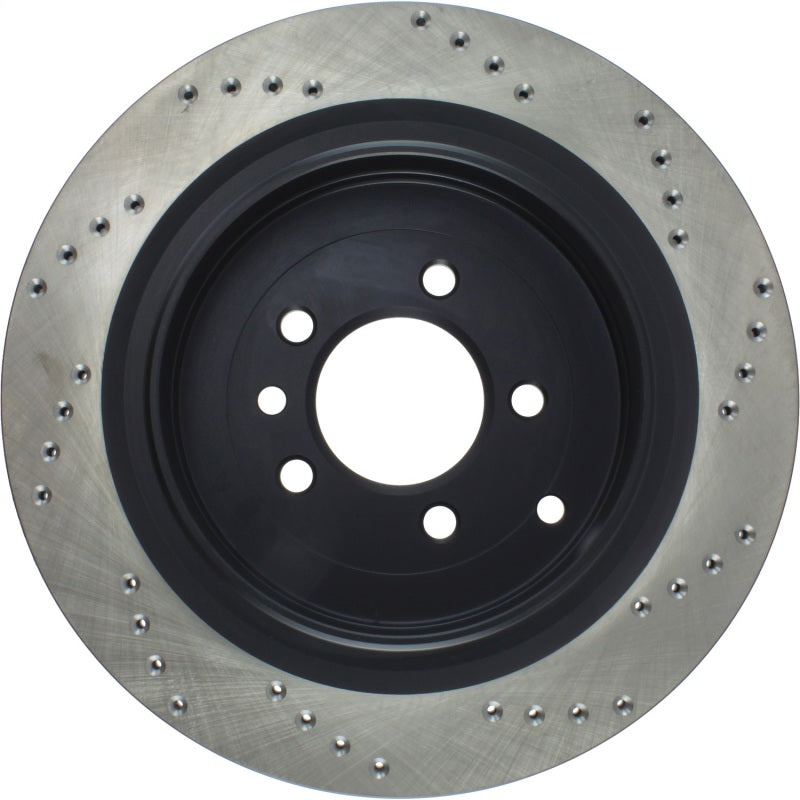 Stoptech 128.22010CR 05-09 Land Rover LR3 / 06-13 Land Rover Range Rover Sport Drilled Right Rear Cryo Rotor