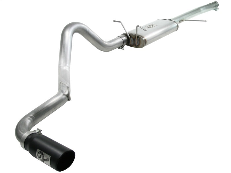AFE 49-43043-B rce XP Exhaust Cat-Back 3in SS-409 w/ Black Tip 97-03 fits Ford
