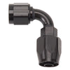 Russell 610155 Performance -4 AN Black 90 Degree Full Flow Hose End