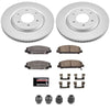 Power Stop 08-10 Infiniti QX56 Front Z36 Coated Truck & Tow Brake Kit