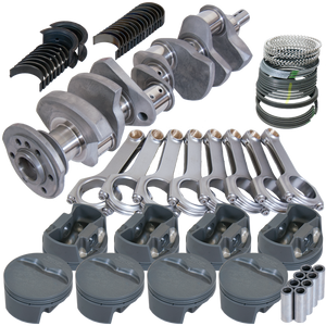 Eagle 10913000 fits Chevy 327 SJ 3.250in Crank 2.300in Mains 6.125in H-Beam 4.000in Pistons Rotating Assembly