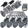 Eagle 10913000 fits Chevy 327 SJ 3.250in Crank 2.300in Mains 6.125in H-Beam 4.000in Pistons Rotating Assembly