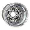Weld  89B-616560K Alumastar Pro 16x16 / 5x5.5 BP / 5in. BS Black Wheel - Knurled