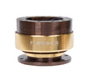 NRG SRK-200BR-CG Quick Release Gen 2.0 - Bronze Body / Chrome Gold Ring
