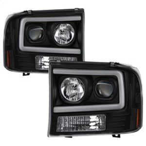 Spyder 5084491 fits Ford 99-04 F250 Super Duty Projector Headlights - Light Bar