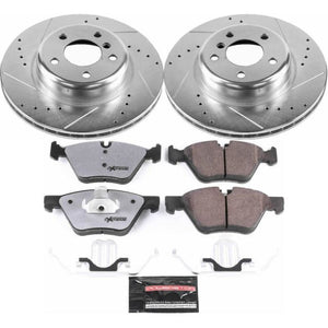 PowerStop K6032-26 11-16 fits BMW 528i Front Z26 Street Warrior Brake Kit