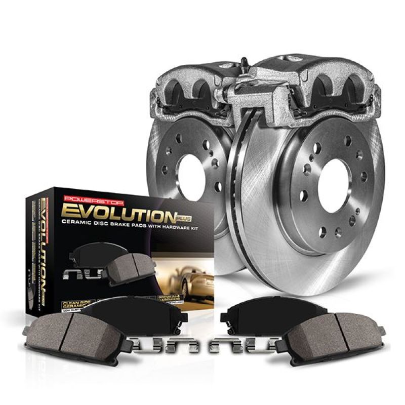 Power Stop KCOE7087 11 fits BMW Alpina B7L xDrive Rear Autospecialty Kit w/Cals