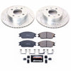 PowerStop K4909 fits Hyundai 03-05 Accent Front Z23 Evolution Sport Brake Kit
