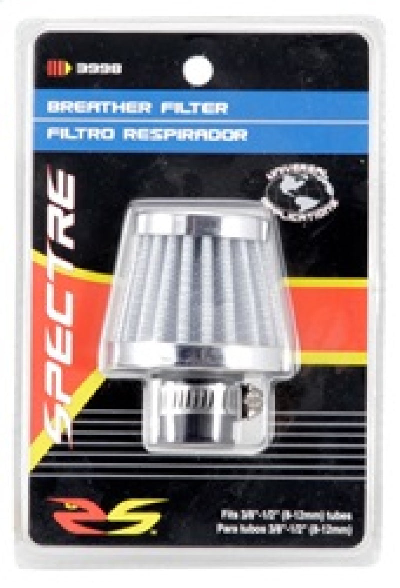 Spectre 3998 Breather Filter 10mm Flange / 2in. OD / 1-3/4in. Height - White