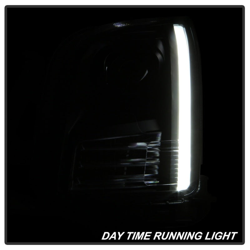 xTune 9042119 06-09 fits Ford Fusion Light Bar DRL Projector Headlights - Black