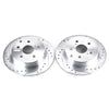PowerStop fits Lexus 10-12 HS250h Rear Evolution Drilled & Slotted Rotors - Pair
