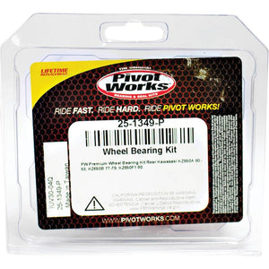 Pivot World 25-1349-P fits Kawasaki Wheel Bearing Kit Premium Bearings
