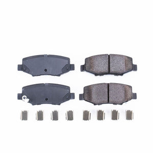 PowerStop 17 fits Dodge Nitro Rear Z17 Evolution Ceramic Brake Pads w/Hardware