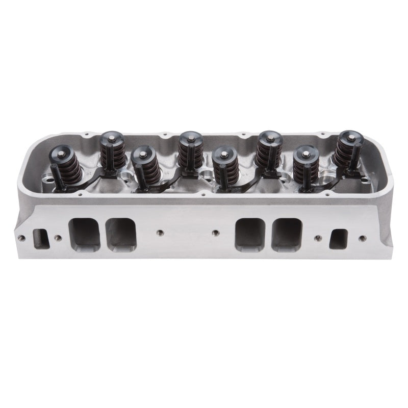 Edelbrock 77485 Cyl Head BBC Victor Jr 24 Deg Rect Port 300cc 106cc Combustion Chamber
