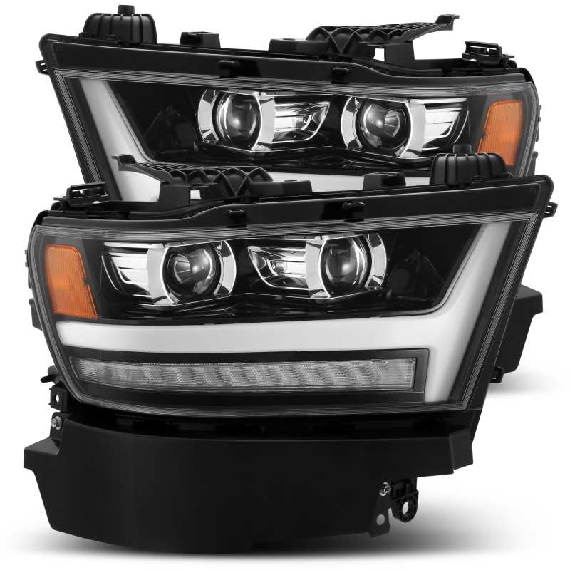 AlphaRex  880513 fits Ram 19-20 1500HD PRO-Series Proj Headlights Plnk Style Jet