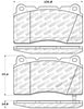 Stoptech 309.1001 Performance 04-07 STi / 03-06 Evo / 08-10 Evo / 10+ fits Camaro Front Brake Pads