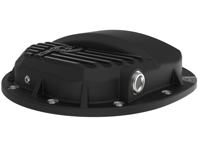 AFE 46-71120B Pro Series AAM 9.5/9.76 Rear Diff Cover Black w/Mach Fins 14-19 f