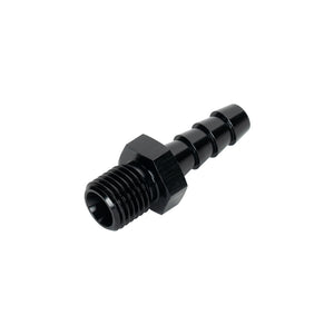 Wilwood fitting 7/16-20 to 1/4 hose aluminum black