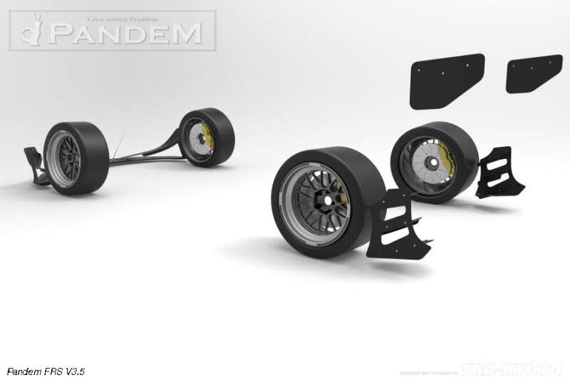 GReddy 17010280 Pandem R.B. fits Scion FR-S V3 GT Wing