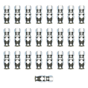 Russell 620409 Performance -6 AN Endura Pwerflex Power Steering Straight Hose Ends (25 pcs.)