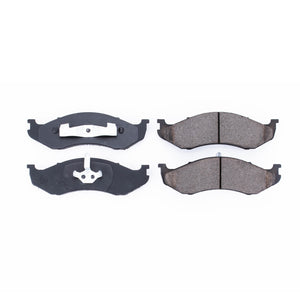 PowerStop 16-477 90-01 fits Jeep Cherokee Front Z16 Evolution Ceramic Brake Pads