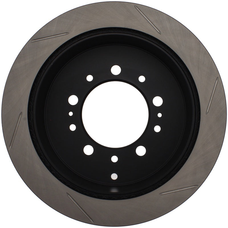 Stoptech 126.44157SR Power Slot 08-09 fits Lexus LX450/470/570 / 07-09 Toyota Tundra Slotted Right Rear Rotor