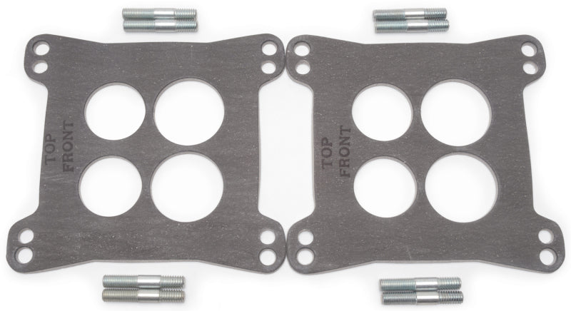 Edelbrock 9267 Dual Quad Insulator Kit (2)