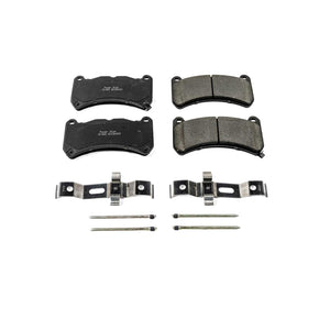 PowerStop 17 fits Ford Mustang Front Z17 Evolution Ceramic Brake Pads w/Hardware