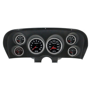 AutoMeter 2936-12 Autometer Sport-Comp II Direct Fit Dash Kit 69-70 fits Ford Mustang (2 x 5in. / 4 x 2-5/8in.)
