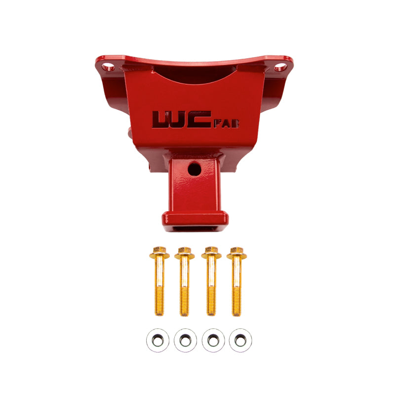 Wehrli WCF102009-TNR 2019+ fits Honda Talon 1000X/R 2 Seat Receiver Hitch / Pull Plate - Talon Red