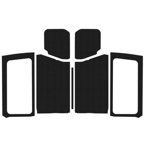 DEI 50280 fits Jeep Wrangler JL 2-Door Boom Mat Complete Headliner Kit-7 Pc-Blk
