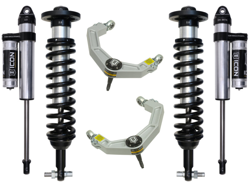 ICON K93083 2015+ fits Ford F-150 4WD 0-2.63in Stage 3 Suspension System w/Billet Uca