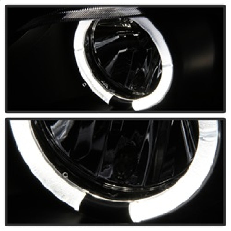 Spyder 5009081 fits BMW 96-02 Z3 Projector Headlights LED Halo Black High H1 Lo