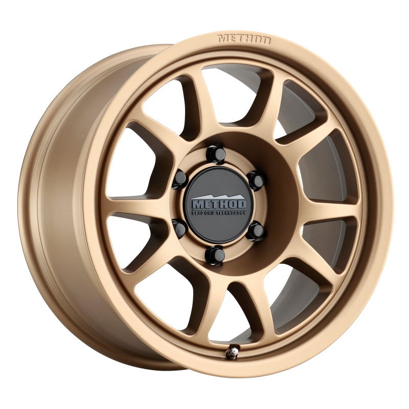 Method MR70278560900 MR702 17x8.5 0mm Offset 6x5.5 106.25mm CB Method Bronze Wheel