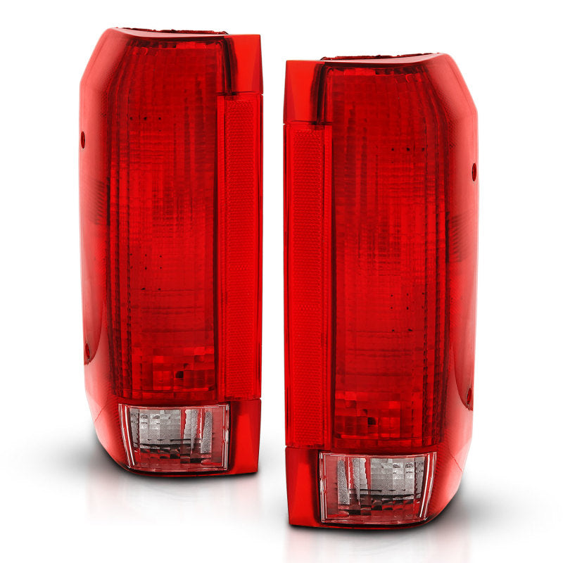 ANZO 311306 1996 fits Ford 92-19 Bronco Taillight Red/Clear Lens (OE Replacement)