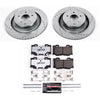 PowerStop K4732-26 08-13 fits Infiniti G37 Rear Z26 Street Warrior Brake Kit