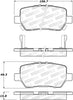 StopTech 308.109 Street Brake Pads