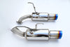 Invidia HS22SW4AG1GTL 22+ fits Subaru WRX GT N1 3.5in. T.I Tip Axle-Back Exhaust